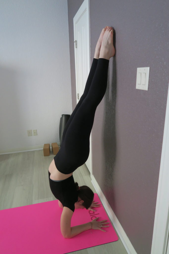 Using The Wall As A Yoga Prop – Love My Mat